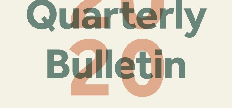 Quarterly Bulletin 2020 July-September