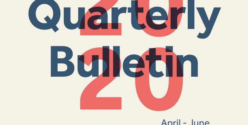 Quarterly Bulletin 2020 April-June